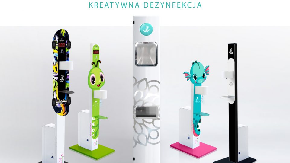 Nowa definicja CZYSTOŚCI – personalizowana stacja do dezynfekcji rąk