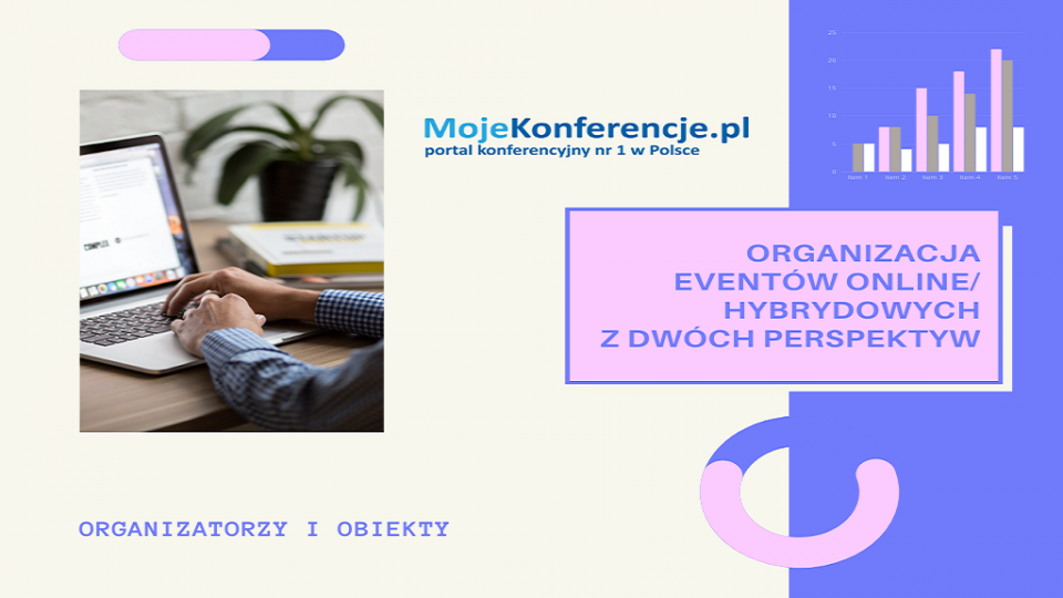 Organizacja eventów online/hybrydowych z dwóch perspektyw – organizatora i obiektu