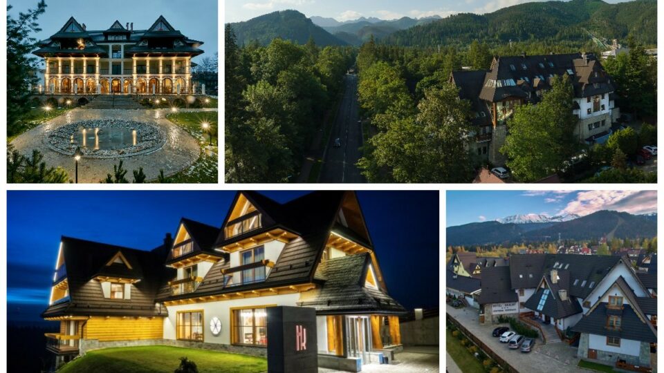 10 najlepszych hoteli w Zakopanem