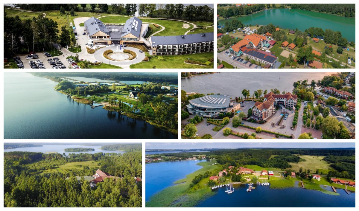 Najpiękniejsze obiekty na Mazurach
