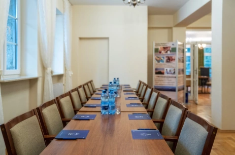 Sala konferencyjna Sala konferencyjna (Pan Tadeusz) w Zespół Pensjonatów Dolina Białego Zakopane