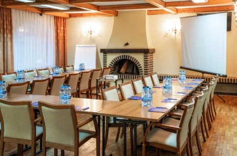 Sala konferencyjna Sala konferencyjna 2 (Telimena) kominkowa w Zespół Pensjonatów Dolina Białego Zakopane