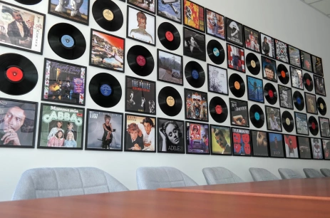 Sala konferencyjna Sala Vinyl w BiznesLab KRAKÓW Kraków