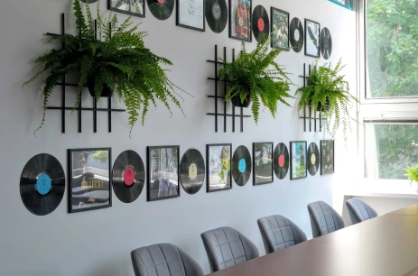 Sala konferencyjna Sala Vinyl w BiznesLab KRAKÓW Kraków