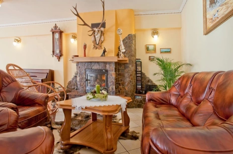 Sala konferencyjna Sala Kominkowa w Piastun SPA & Wellness Krynica-Zdrój