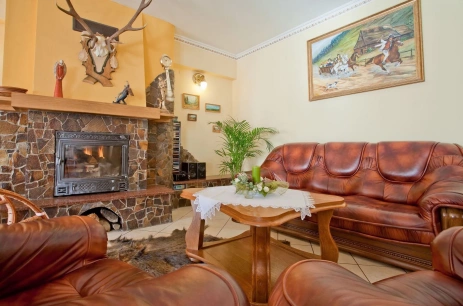 Sala konferencyjna Sala Kominkowa w Piastun SPA & Wellness Krynica-Zdrój