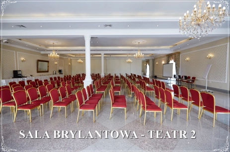 Sala konferencyjna Brylantowa I w Parisel Palace Łuków