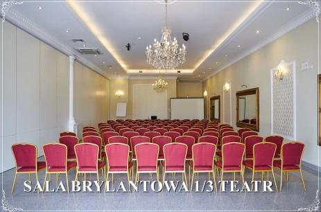 Sala konferencyjna Brylantowa II w Parisel Palace Łuków