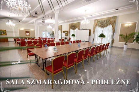 Sala konferencyjna Szmaragdowa w Parisel Palace Łuków