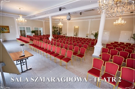 Sala konferencyjna Szmaragdowa w Parisel Palace Łuków
