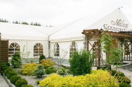 Sala konferencyjna Country Club namiot w MALAGA  Konferencje - Bankiety - Noclegowe - Catering Łódź