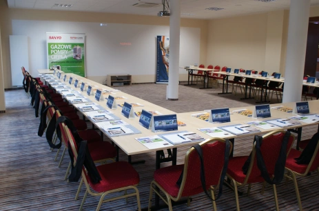 Sala konferencyjna Sala Leśna w Hotel Kawallo**** Relaks I Event I SPA Słubice