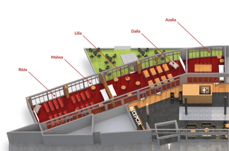 Sala konferencyjna Lilia w Hotel HP Park Plaza Wrocław