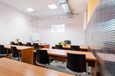 Sala konferencyjna Sala Konferencyjna 3 ul. Cystersów w Office&Cowork Centre  Kraków