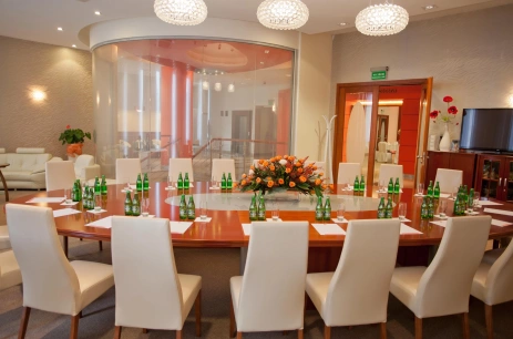 Sala konferencyjna Vip Room w Centrum Konferencyjno-Bankietowe RUBIN Łódź