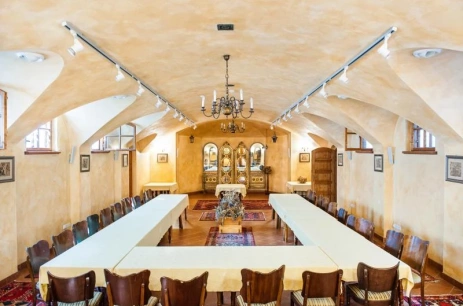 Sala konferencyjna Sala dolna w Kościółku w Pensjonat Uroczysko Zaborek Janów Podlaski