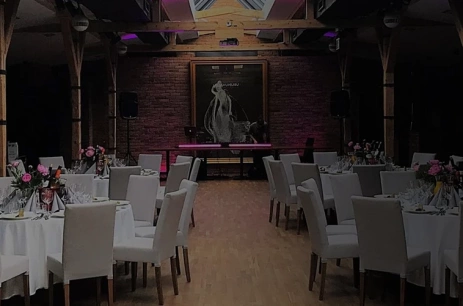 Sala konferencyjna Wnętrza Browaru Restauracyjnego Księży Młyn w Restauracja Browar Księży Młyn  Łódź