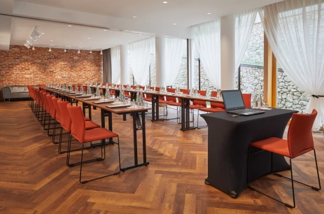 Sala konferencyjna Sala Konferencyjna A+B w INX Design Hotel Kraków