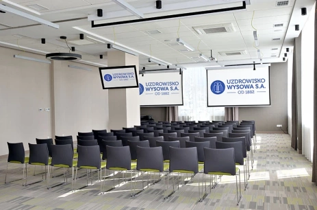 Sala konferencyjna Sala Panoramiczna w Uzdrowisko Wysowa S.A Wysowa Zdrój