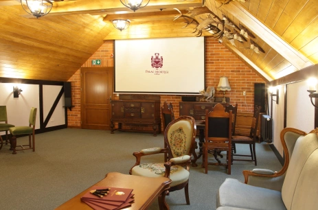 Sala konferencyjna Sala Myśliwska w Pałac Mortęgi Hotel & SPA Lubawa