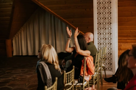 Sala konferencyjna Restauracja (Sala Górna) w Bajka Resort & Garden spa Grodziec