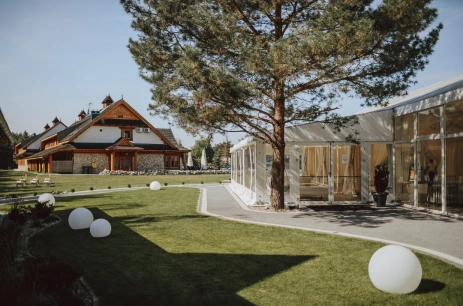 Sala konferencyjna Namiot w Hotel & Resort Bajka Grodziec