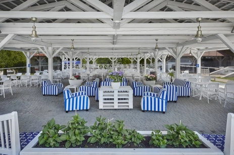 Sala konferencyjna Taras w Klub Mila Kamień Ruciane-Nida