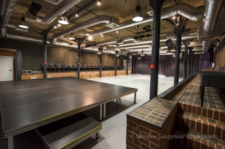 Sala konferencyjna SALA ILUZJON w Centrum Kultury Euroregionu Stara Rzeźnia Szczecin