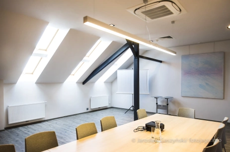 Sala konferencyjna SALA MŁODE WILKI  w Centrum Kultury Euroregionu Stara Rzeźnia Szczecin