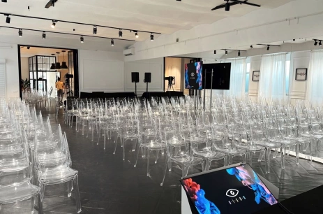 Sala konferencyjna Sala Industrial w Samo Centrum Wszechświata - Warsaw Event Space Warszawa