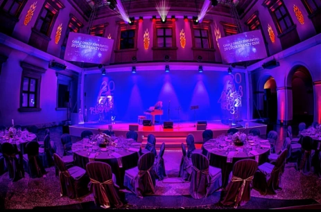 Sala konferencyjna Dziedziniec w Centrum Sztuki Współczesnej Zamek Ujazdowski Warszawa