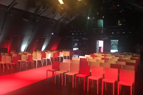 Sala konferencyjna Sala Widowiskowa (Laboratorium) w Centrum Sztuki Współczesnej Zamek Ujazdowski Warszawa