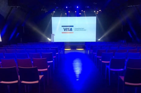 Sala konferencyjna Sala Widowiskowa (Laboratorium) w Centrum Sztuki Współczesnej Zamek Ujazdowski Warszawa