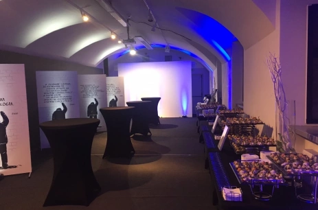 Sala konferencyjna Sala Kolebkowa (Laboratorium) w Centrum Sztuki Współczesnej Zamek Ujazdowski Warszawa