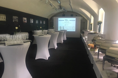 Sala konferencyjna Sala Kolebkowa (Laboratorium) w Centrum Sztuki Współczesnej Zamek Ujazdowski Warszawa