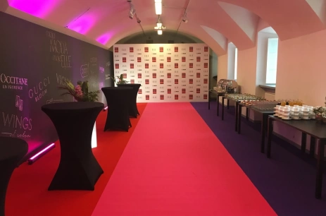 Sala konferencyjna Sala Kolebkowa (Laboratorium) w Centrum Sztuki Współczesnej Zamek Ujazdowski Warszawa