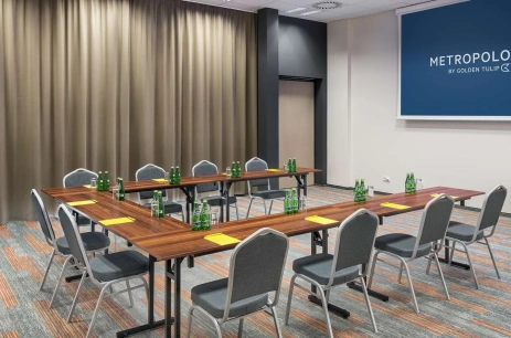 Sala konferencyjna Shenzhen A w Metropolo by Golden Tulip Kraków