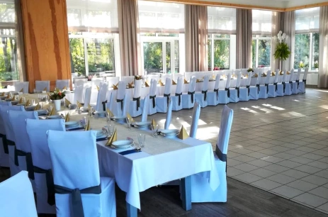 Sala konferencyjna Sala Restauracyjna w Centrum Wypoczynkowo - Konferencyjne Trzy Jeziora Wieleń Zaobrzański