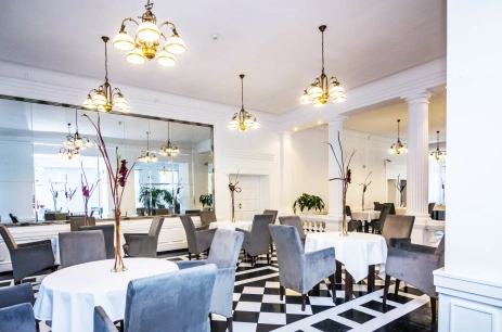 Sala konferencyjna Sala kominkowa w Matejki 8 Szczecin