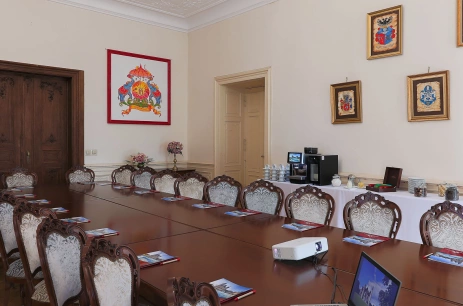 Sala konferencyjna Sala Herbowa w Zamek Moszna Krapkowice