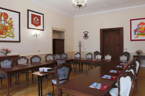 Sala konferencyjna Sala Herbowa w Zamek Moszna Krapkowice