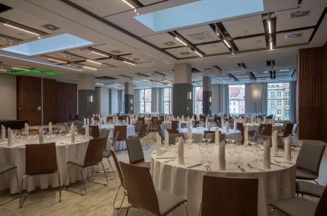 Sala konferencyjna Przestrzeń eventowa w Radisson Hotel & Apartments Gdańsk