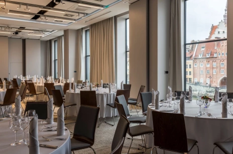 Sala konferencyjna Przestrzeń eventowa w Radisson Hotel & Apartments Gdańsk