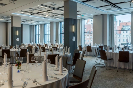 Sala konferencyjna Przestrzeń eventowa w Radisson Hotel & Apartments Gdańsk