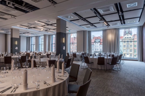 Sala konferencyjna Przestrzeń eventowa w Radisson Hotel & Apartments Gdańsk