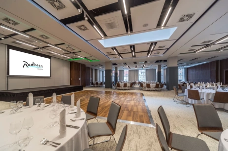 Sala konferencyjna Przestrzeń eventowa w Radisson Hotel & Apartments Gdańsk