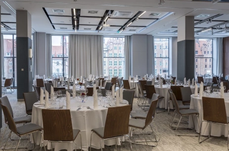 Sala konferencyjna Przestrzeń eventowa w Radisson Hotel & Apartments Gdańsk