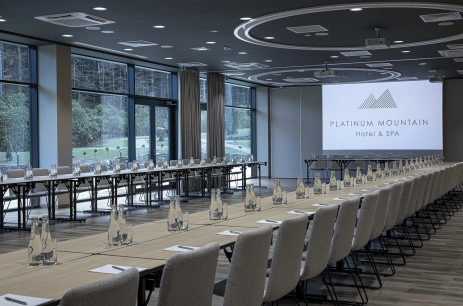 Sala konferencyjna Ametyst 1+2 w PLATINUM MOUNTAIN Hotel & SPA Szklarska Poręba