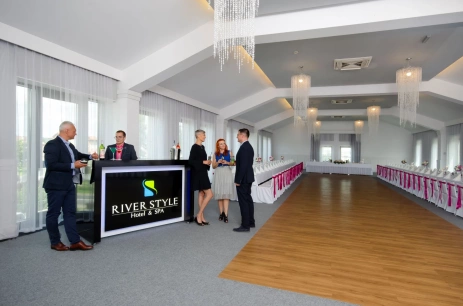 Sala konferencyjna Sala Kryształowa w River Style Hotel & SPA Reda
