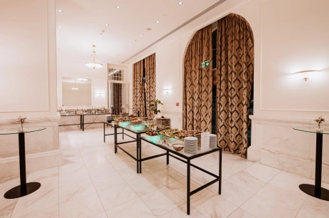 Sala konferencyjna Ludwikowska (plus Foyer) + Lounge Marble & Wood w Polonia Palace Hotel Warszawa